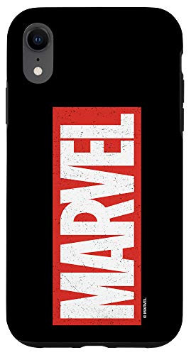 iPhone XR Marvel Classic Red Brick Logo Case