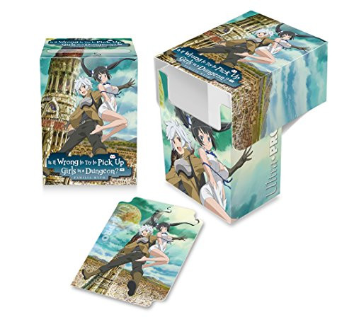 Official Is It Wrong to Try to Pick Up Girls in a Dungeon? (DanMachi) "Bell & Hestia" Deck Box