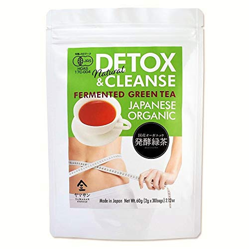Green Tea Fermented -Detox and Cleanse- Organic Tea All Natural-Tea Bags 2g×30P Made in Japan?chaganju? Green Tea Fermented -Detox and Cleanse- Organic Tea All Natural-Tea Bags 2g×30P Made in Japan?chaganju?