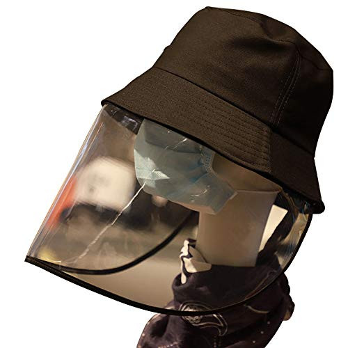 Anti Saliva Spitting Eye Protect Protective Hat Dust-Proof Anti-Fog Anti-pollen Anti-UV Safety Face Shields Facial Mask Sun Cap Hat for Women Men