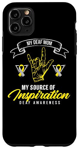 iPhone 11 Pro Max Deaf Awareness Spoke Deafness Hearing Loss Warrior Case