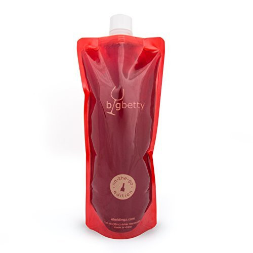 The On-the-Go Big Betty Flexible Wine Bottle - Holds a Whole Bottle of Wine!