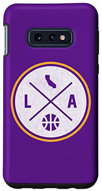 Galaxy S10e Classic Los Angeles Basketball LA Outline Case Galaxy S10e Classic Los Angeles Basketball LA Outline Case