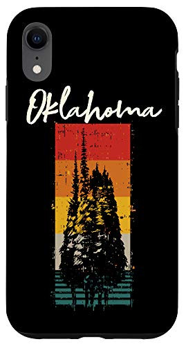 iPhone XR Oklahoma Vintage Outdoors Sunset Souvenir Case