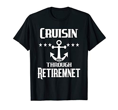 Retirement 2020 Cruise Boat Vacation Gift T-Shirt