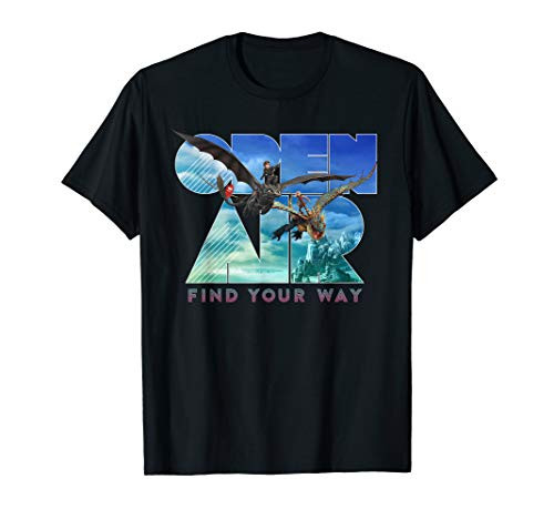 How to Train Your Dragon 3 Hidden World Open Air T-shirt