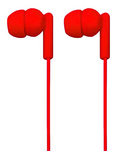 NAXA Electronics NE-938RD Spark Isolation Stereo Earphones