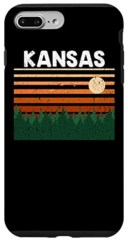 iPhone 7 Plus-8 Plus Vintage Kansas Sunset Woods Outdoors Souvenir Case