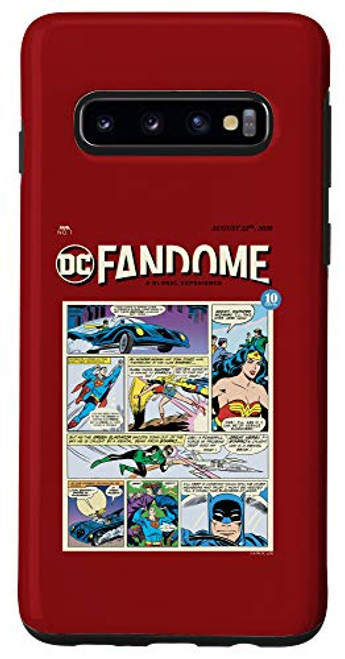 Galaxy S10 DC Fandome Justice League Classic Comic Case