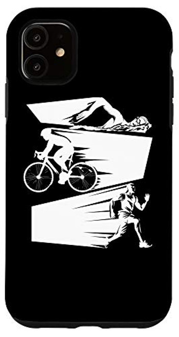 iPhone 11 Triathlon Swim Bike Run - Cute Sports Lover Funny Gift Case iPhone 11 Triathlon Swim Bike Run - Cute Sports Lover Funny Gift Case