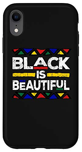 iPhone XR Black is Beautiful Black History Month Panthers Gift Case