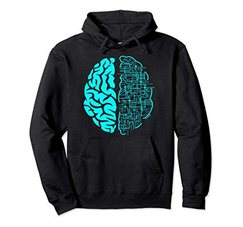 Computer Circuit Digital Brain Gifts For Science Nerds Pullover Hoodie Computer Circuit Digital Brain Gifts For Science Nerds Pullover Hoodie