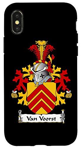 iPhone X-XS Van Voorst Coat of Arms - Family Crest Case