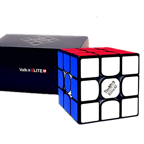 LiangCuber Qiyi Valk 3 Elite M 3x3 Manetic Speed Cube Qiyi MoFangGe Valk3 Elite Magnetic 3x3x3 Magic Cube Black -2019 VALK Flagship- LiangCuber Qiyi Valk 3 Elite M 3x3 Manetic Speed Cube Qiyi MoFangGe Valk3 Elite Magnetic 3x3x3 Magic Cube Black -2019 VALK Flagship-