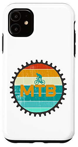 iPhone 11 Vintage Mountain Bike - Retro Downhill MTB Biking Case