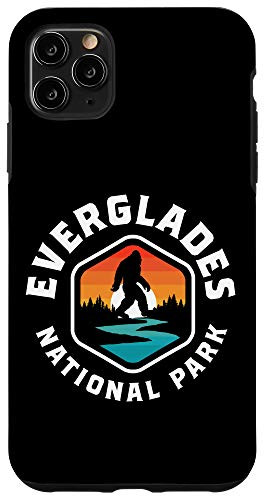 iPhone 11 Pro Max Everglades National Park Vintage Bigfoot Outdoor Case