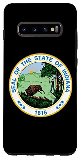 Galaxy S10- State Of Indiana Seal Case Galaxy S10- State Of Indiana Seal Case
