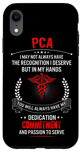 iPhone XR PCA Nurse Week My Hands Have Passion Case