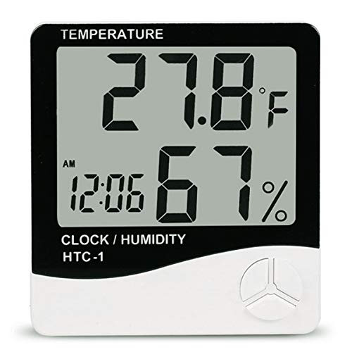 AUTIDEFY Digital Hygrometer Indoor Thermometer  Humidity Gauge Indicator Room Thermometer  Accurate Temperature Humidity Monitor Meter-Battery Include