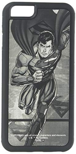 Buckle-Down Cell Phone Case for iPhone 6 - Running Pose/Shield Brushed Silver - Superman