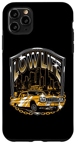 iPhone 11 Pro Max Lowlife Lowrider Classic Car Lover Gift Low Rider Phone Case