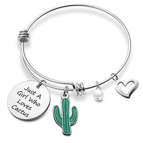 G-Ahora Funny Cactus Bracelet Just A Girl Who Loves Cactus Saguaro Jewelry Cactus Lovers Gift -Cactus BR- G-Ahora Funny Cactus Bracelet Just A Girl Who Loves Cactus Saguaro Jewelry Cactus Lovers Gift -Cactus BR-