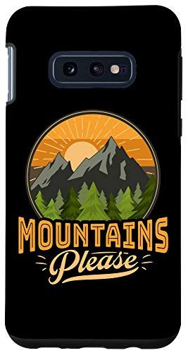 Galaxy S10e Mountain Hiking Outdoor Hiking Mountains Please Backpacker Case