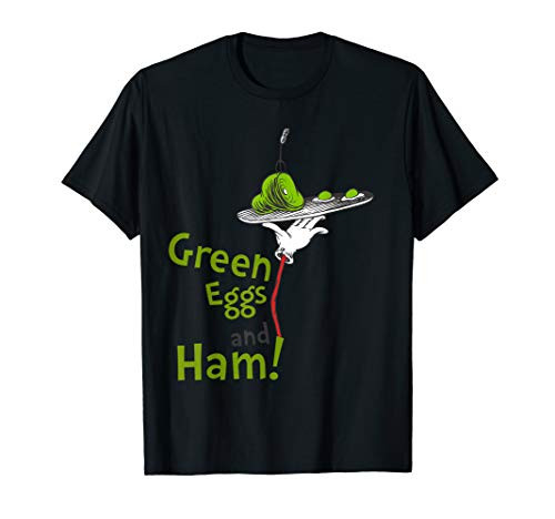 Dr- Seuss Green Eggs and Ham Title T-Shirt
