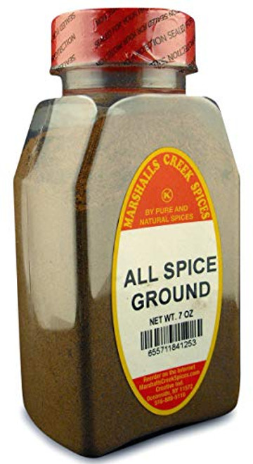 Marshalls Creek Spices All Spice  Herbs  Seasonings Freshly Packed In Large Jars  Ground  7 Ounce