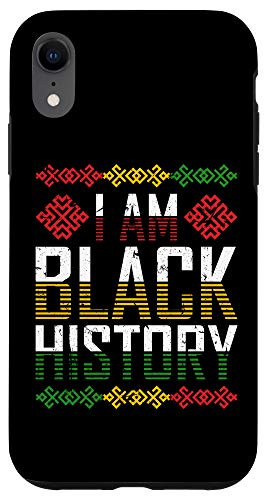 iPhone XR I Am Black History Month February Afro Gifts Case