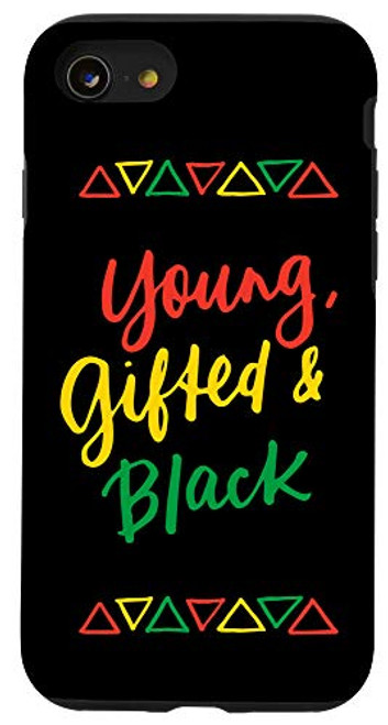 iPhone SE -2020- - 7 - 8 Young Gifted And Black History Month African American Proud Case iPhone SE -2020- - 7 - 8 Young Gifted And Black History Month African American Proud Case