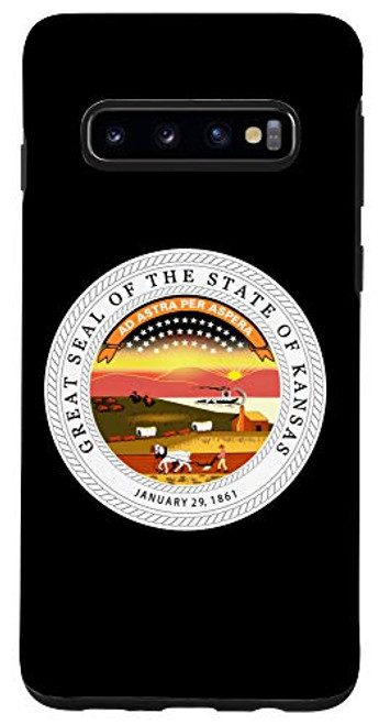 Galaxy S10 State Of Kansas Seal Case Galaxy S10 State Of Kansas Seal Case