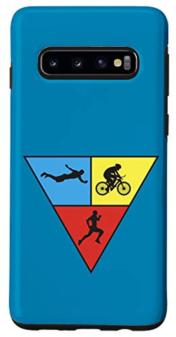 Galaxy S10 Triathlete Gift Triathlon logo Swim Bike Run Workout Gear Case Galaxy S10 Triathlete Gift Triathlon logo Swim Bike Run Workout Gear Case