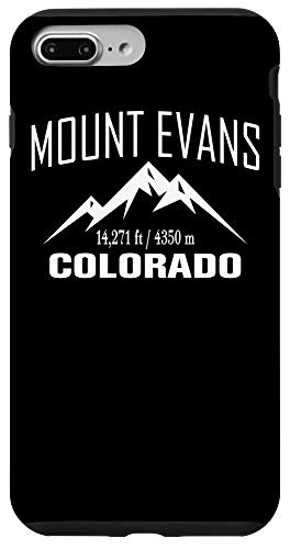 iPhone 7 Plus-8 Plus MOUNT EVANS COLORADO Climbing Summit Club Outdoor Gift Case
