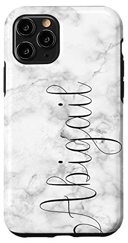 iPhone 11 Pro Abigail Monogram For First Name Initial G Case