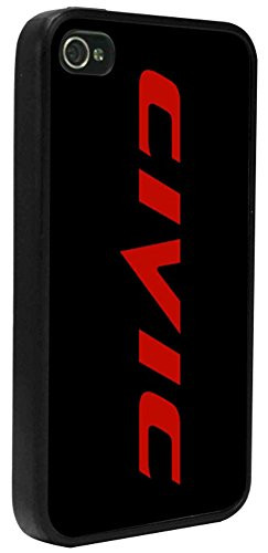 Buckle-Down Cell Phone Case - CIVIC Black/Red - Galaxy S4