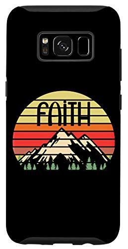 Galaxy S8 Sunset Mountain Faith Outdoor Inspirational Case