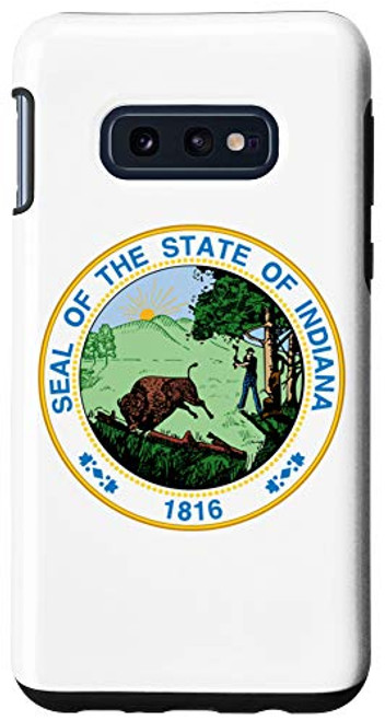 Galaxy S10e State Of Indiana Seal Case Galaxy S10e State Of Indiana Seal Case