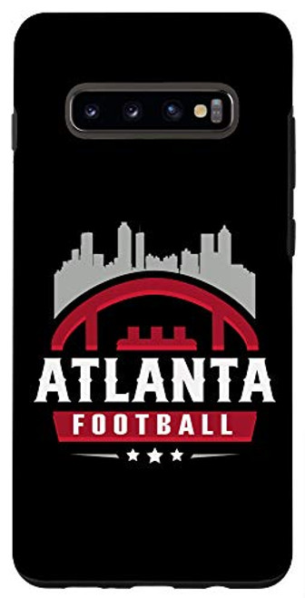 Galaxy S10- Classic Atlanta Football Stars City Skyline Case