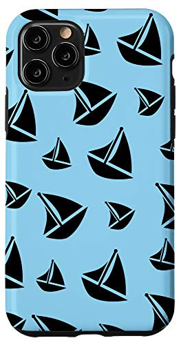 iPhone 11 Pro Wotton Sailboat Pattern Case