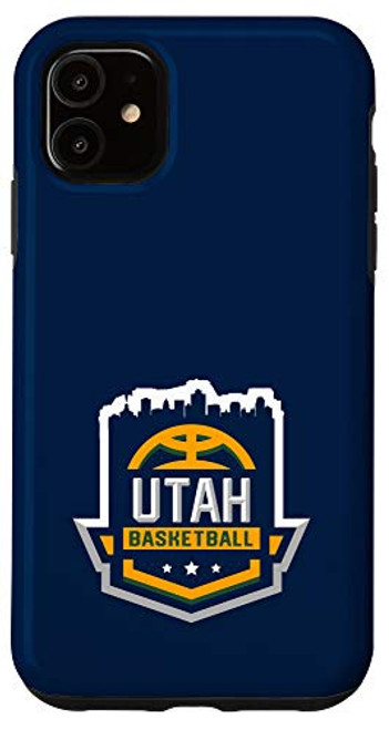 iPhone 11 Classic Utah Basketball Stars Skyline Case iPhone 11 Classic Utah Basketball Stars Skyline Case
