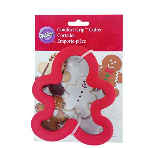 Wilton Gingerbread Boy Comfort Grip Cookie Cutter Wilton Gingerbread Boy Comfort Grip Cookie Cutter