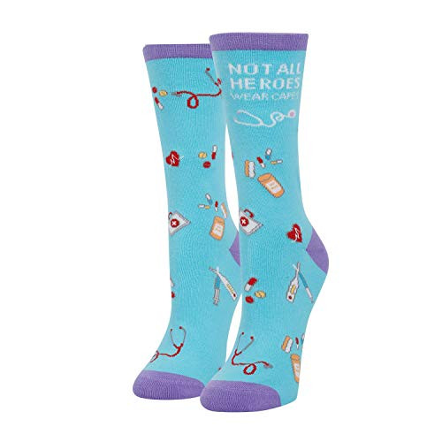 Funny Women Nurse Medical Doctor Socks Gift for Nursing RN Medical Graduation Students Funny Women Nurse Medical Doctor Socks Gift for Nursing RN Medical Graduation Students