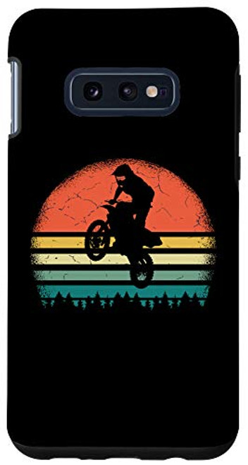 Galaxy S10e Dirt Bike Retro Style Sunset Vintage Motocross Gift Case Galaxy S10e Dirt Bike Retro Style Sunset Vintage Motocross Gift Case