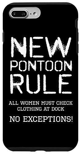 iPhone 7 Plus-8 Plus Pontoon Boat Naked Women no Clothes Case