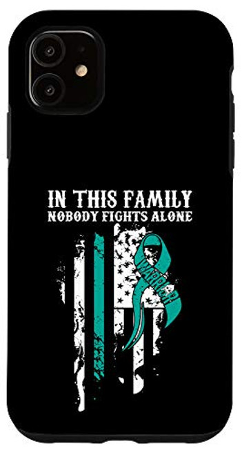 iPhone 11 Family Fight- Ovarian Cancer Awareness Gift Ovarian Cancer Case iPhone 11 Family Fight- Ovarian Cancer Awareness Gift Ovarian Cancer Case