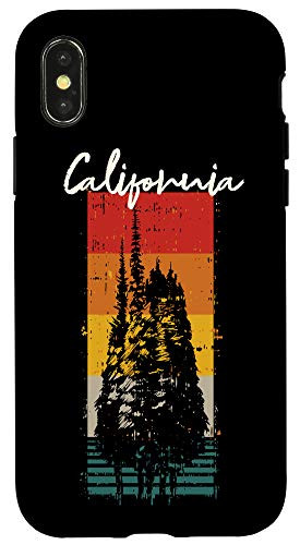 iPhone X-XS California Vintage Outdoors Sunset Souvenir Case