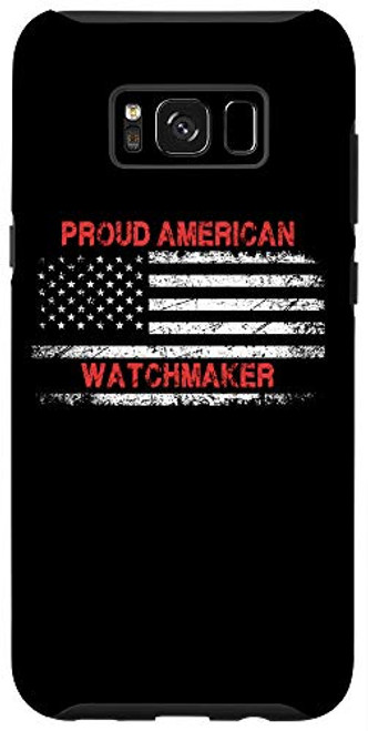 Galaxy S8- Proud American Patriotic USA Flag Gift Watchmaker Case Galaxy S8- Proud American Patriotic USA Flag Gift Watchmaker Case