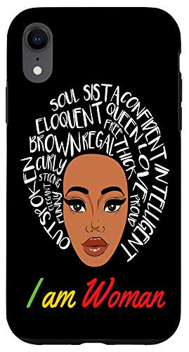 iPhone XR African American Inspired Tshirt for Black History Month Case