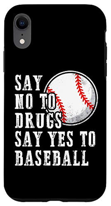 iPhone XR Red Ribbon Week Say No Drugs Say Yes to Baseball Prevention Case iPhone XR Red Ribbon Week Say No Drugs Say Yes to Baseball Prevention Case